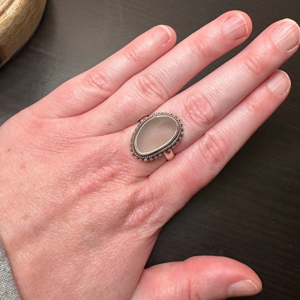 Custom Sea-glass Ring!